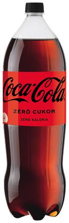 Üdítőital, szénsavas, 2,25 l, COCA COLA Coca Cola Zero