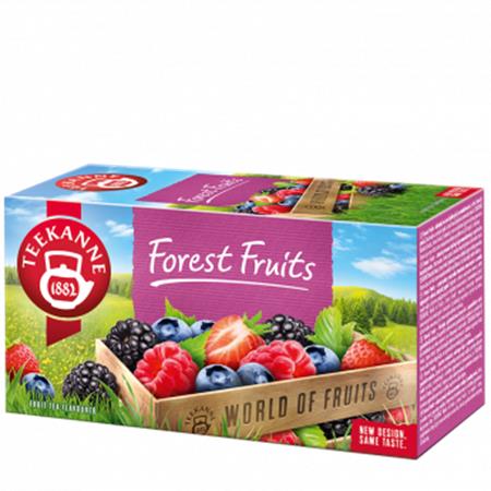 Gyümölcstea, 20x2,5 g, TEEKANNE Forest Fruits, erdei gyümölcs