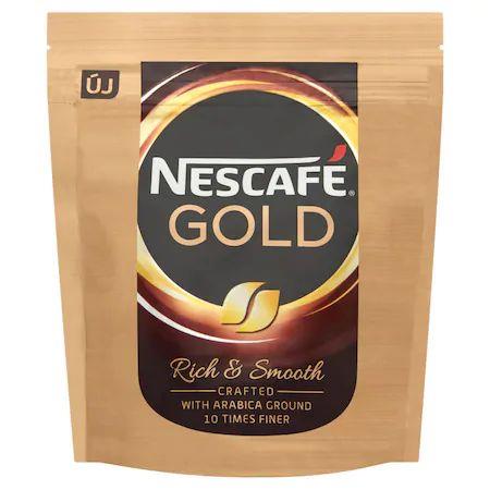 Instant kávé, 50 g, utántöltő, NESCAFÉ Gold