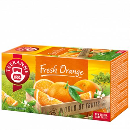 Gyümölcstea, 20x2,25 g, TEEKANNE Fresh orange