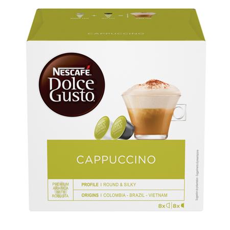 Kávékapszula, 8x2db  NESCAFÉ DOLCE GUSTO Cappuccino