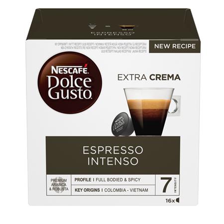 Kávékapszula, 16 db,  NESCAFÉ DOLCE GUSTO Espresso Intenso