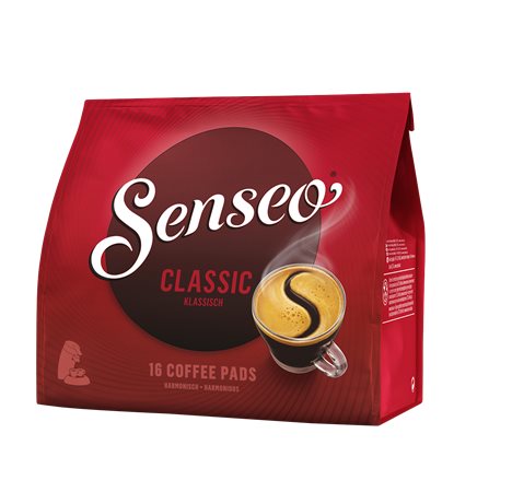 Kávépárna, 16 db, 111 g, DOUWE EGBERTS Senseo,  Classic