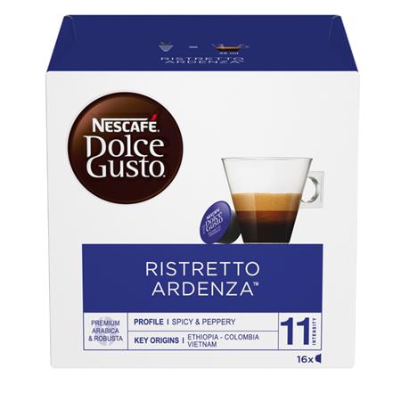 Kávékapszula, 16 db,  NESCAFÉ DOLCE GUSTO Ristretto Ardenza