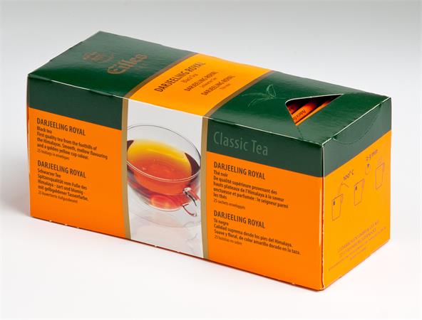 Fekete tea, 25x1,7g, EILLES Darjeeling Royal