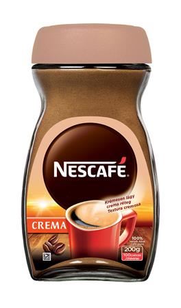 Instant kávé, 200 g, üveges, NESCAFÉ Classic Crema