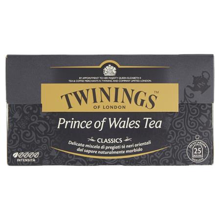 Fekete tea, 25x2 g, TWININGS Prince of Wales