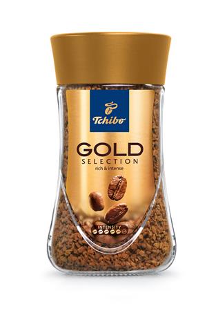 Instant kávé, 200 g, üveges, TCHIBO Gold Selection