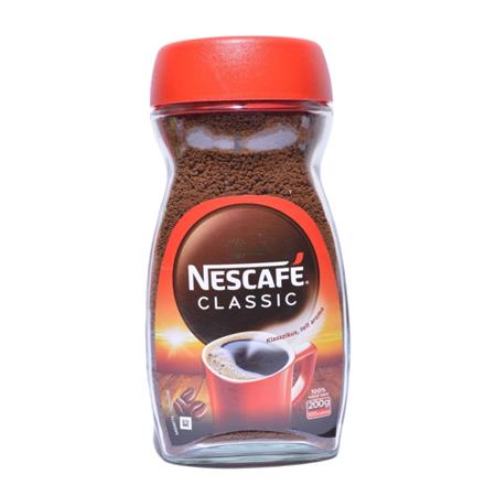 Instant kávé, 200 g, üveges, NESCAFÉ Classic
