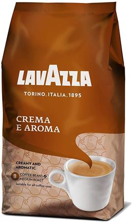 Kávé, pörkölt, szemes, 1000 g, LAVAZZA Crema e Aroma