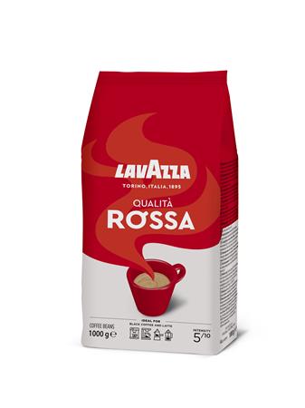 Kávé, pörkölt, szemes, 1000 g, LAVAZZA Rossa