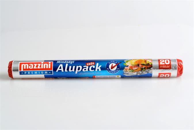 Alufólia, 20 m, erős, MAZZINI Premium