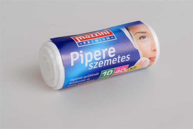 Szemeteszsák, pipere, 10 l, 45 db, MAZZINI Premium