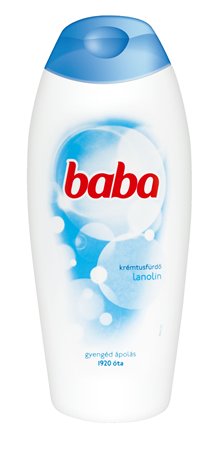 Tusfürdő, 400 ml, BABA, lanolinos