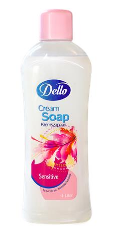 Folyékony szappan, 1000 ml, Dello Sensitive