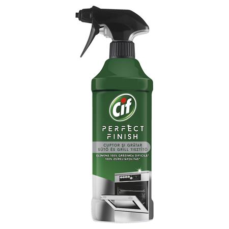 Zsíroldó, spray, 435 ml, CIF Perfect Finish, sütő- és grill