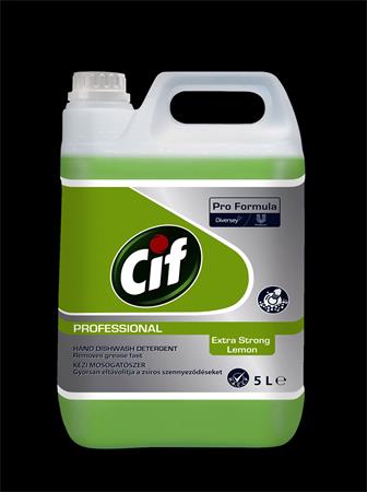 Mosogatószer, 5 l, CIF Dishwash Extra Strong, citrom