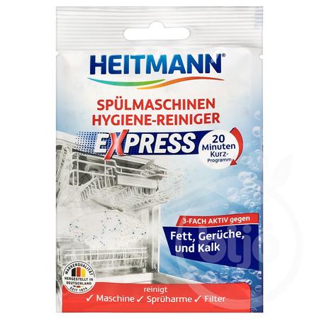 Mosogatógép tisztító por, 30 g, HEITMANN Express