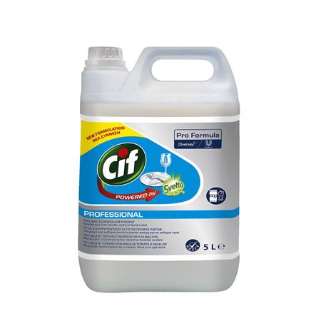 Gépi mosogatószer, kemény vízhez, 5 l, CIF Pro Formula