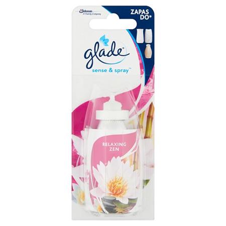 Illatosító készülék utántöltő, 18 ml, GLADE by brise Sense&Spray, Relaxing zen