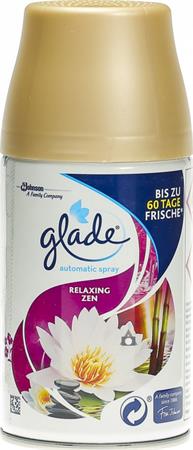 Illatosító készülék utántöltő, 269 ml, GLADE by brise Automatic Spray Relaxing zen