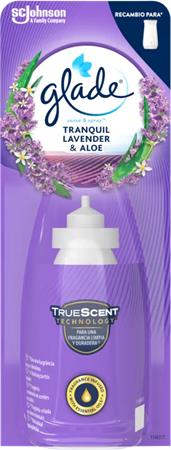 Illatosító készülék utántöltő, 18 ml, GLADE by brise Sense&Spray, levendula