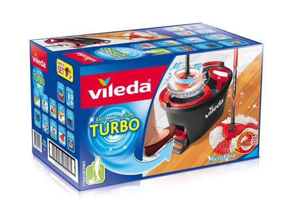 Gyorsfelmosó szett, pedálos, VILEDA Easy Wring TURBO