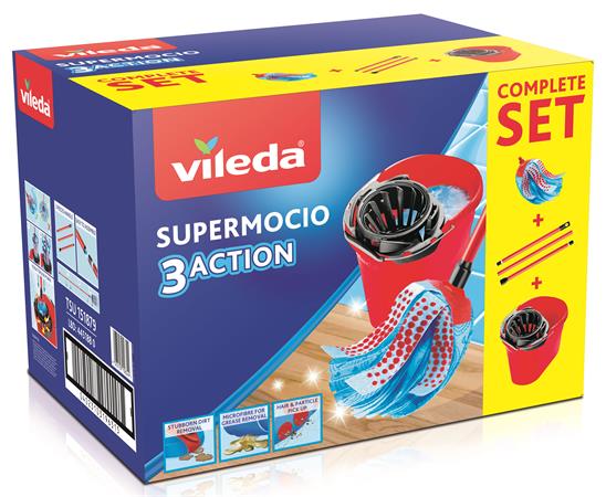 Gyorsfelmosó szett, VILEDA Supermocio