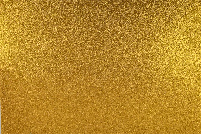 Moosgumi, 400x600 mm, glitteres, APLI Kids Eva Sheets, arany