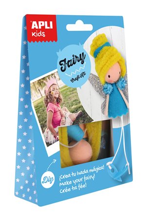 Bábukészítő készlet, APLI Kids Craft Kit, tündér