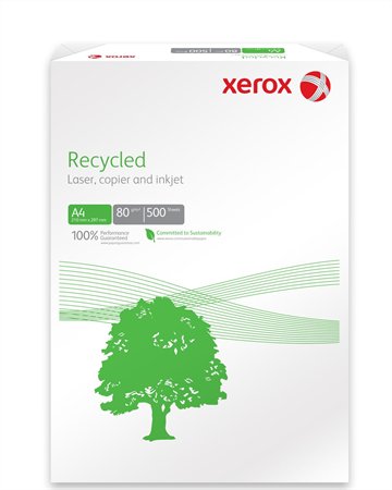 XEROX "Recycled" A3 újrahasznosított másolópapír | 80 g | 120 csomag/raklap