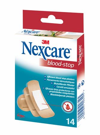 Sebtapasz, vérzéscsillapító, 14 db, 3M Nexcare Blood Stop