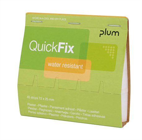 Sebtapasz utántöltő Quick Fix, 45 darabos, vízálló, PLUM