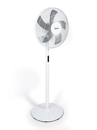 Álló ventilátor, 40 cm, távirányító, MIDEA FS40-18BR, fehér