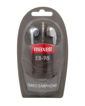 Fülhallgató, MAXELL Ear Buds 98, ezüst