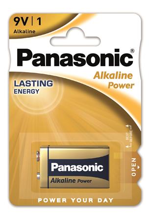 Elem, 9V, 1 db, PANASONIC Alkaline power