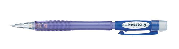 Nyomósirón, 0,5 mm, PENTEL, Fiesta AX105-AO, kék