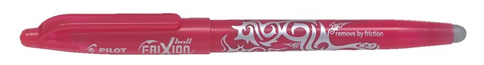Rollertoll, 0,35 mm, törölhető, kupakos, PILOT Frixion Ball, rózsaszín