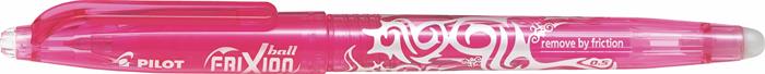 Rollertoll, 0,25 mm, törölhető, kupakos, PILOT Frixion Ball, pink