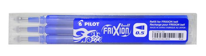 Rollertoll betét, 0,25 mm, törölhető, PILOT Frixion Ball/Clicker, kék