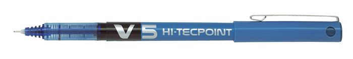 Rollertoll, 0,3 mm, tűhegyű, kupakos, PILOT Hi-Tecpoint V5, kék
