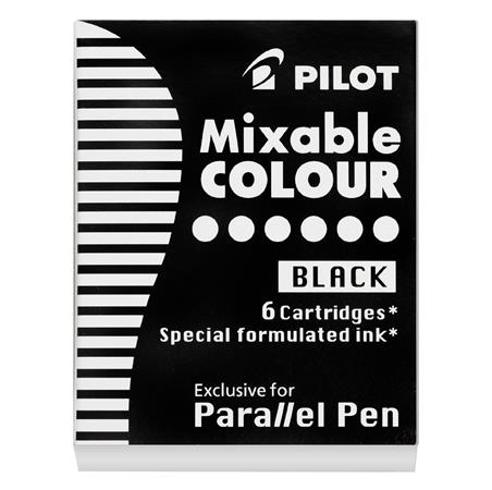 Töltőtoll patron, PILOT Parallel Pen, fekete