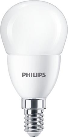 LED izzó, E14, kisgömb, P48, 7W, 806lm, 2700K, PHILIPS CorePro