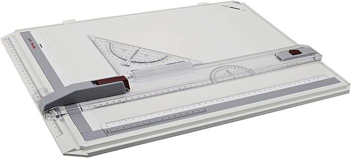 Rajztábla párhuzamvonalzóval, A3, ROTRING Rapid