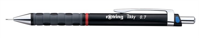 Nyomósirón, 0,7 mm, ROTRING Tikky T, fekete