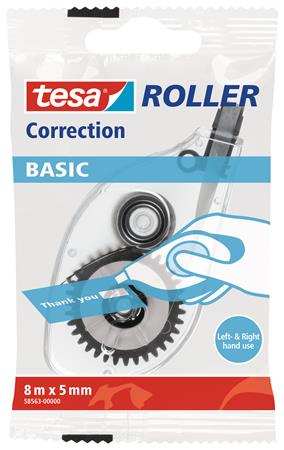 Hibajavító roller, 5 mm x 8 m, TESA Basic