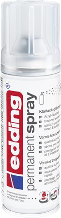 Lakk spray, 200 ml, EDDING 5200, magasfényű