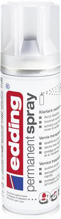 Lakk spray, 200 ml, EDDING 5200, selyemfényű