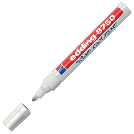 Lakkmarker, 2-4 mm, EDDING, 8750, fehér