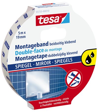 Tükörragasztó szalag, 19 mm x 5 m, TESA Powerbond